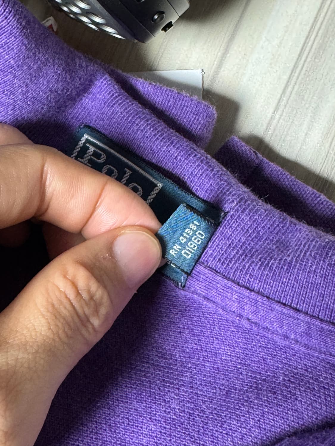 폴로 랄프로렌 긴팔 카라티 퍼플 100-105 상품이미지9