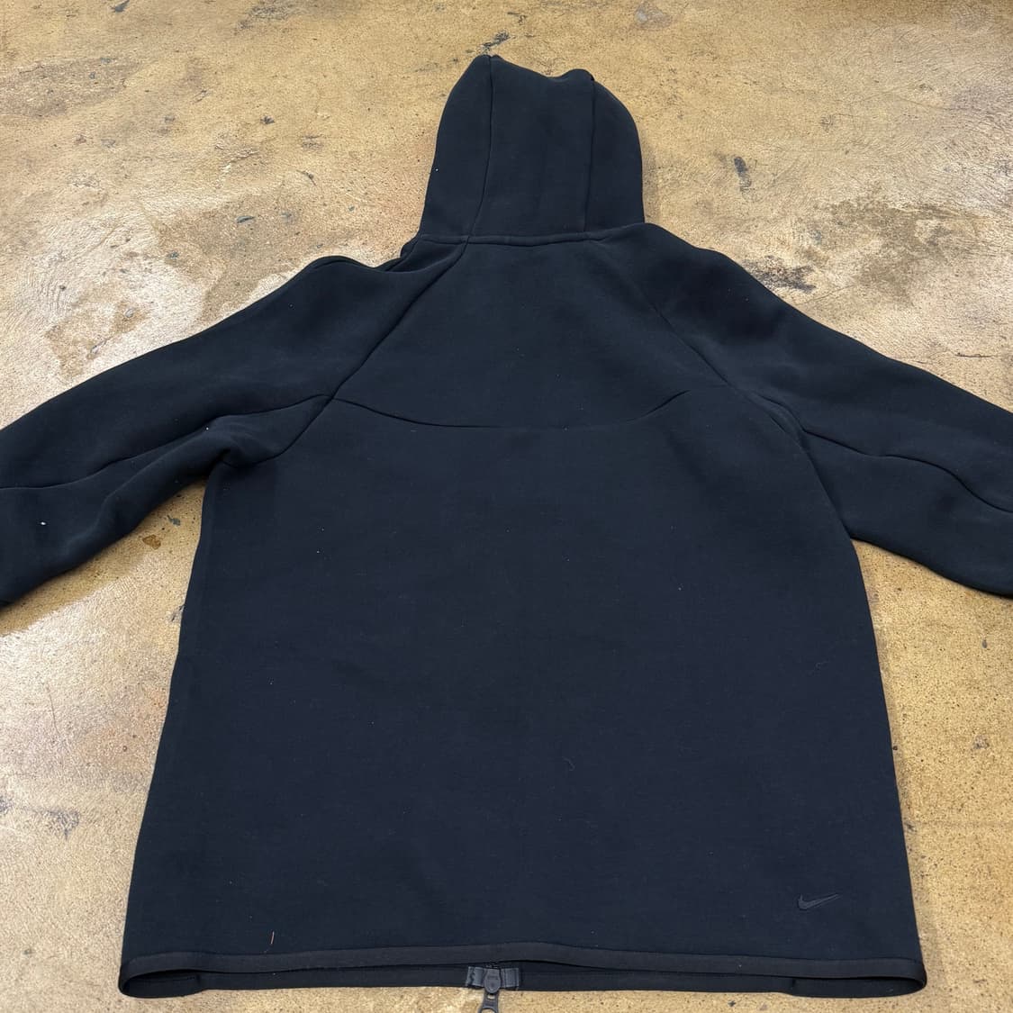 [정품/M] 나이키 테크 플리스 후드 집업 블랙 b16 상품이미지4