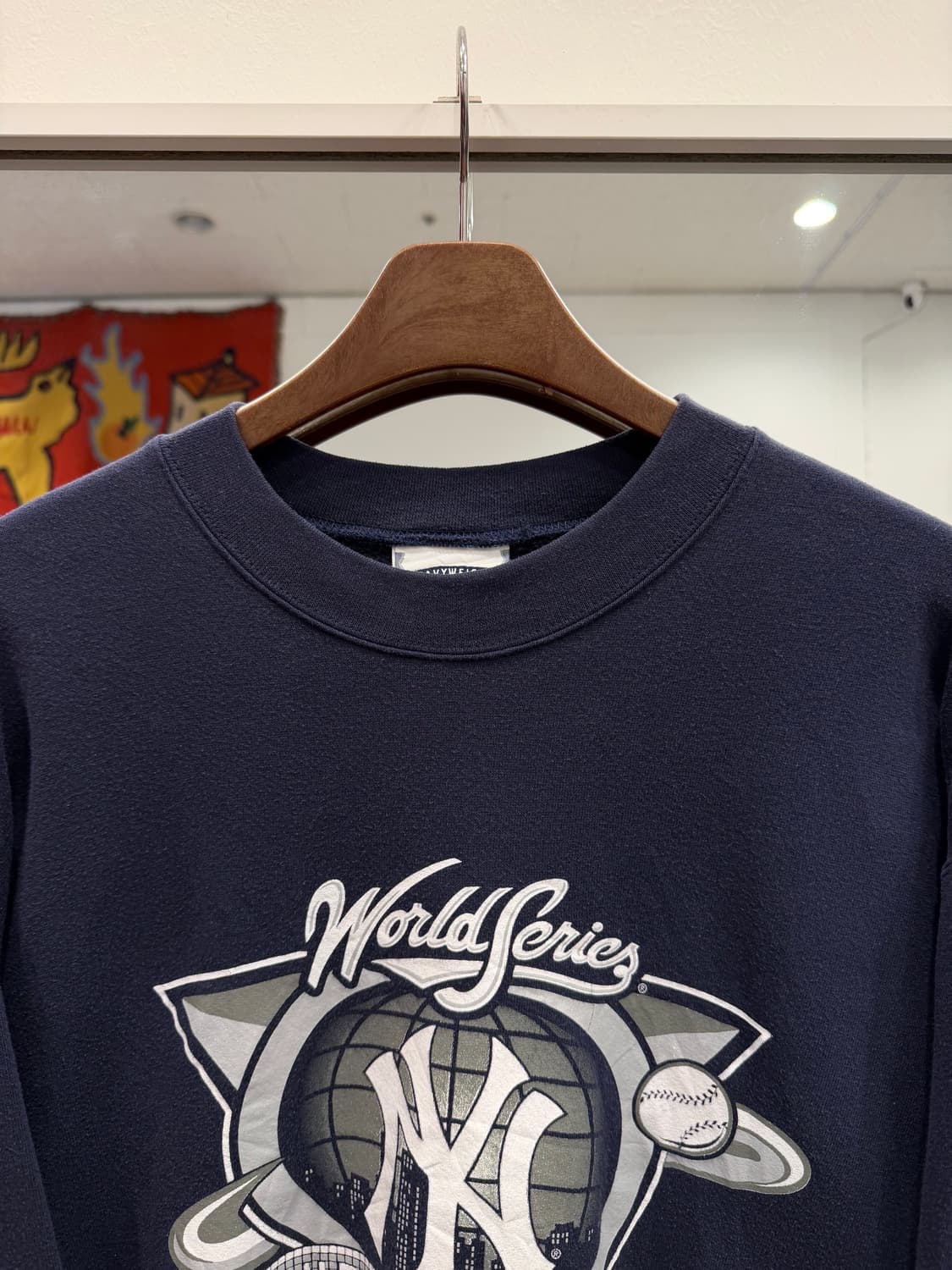 00s Lee 리 MLB 2000 챔피언 뉴욕 양키스 스웻셔츠 상품이미지3