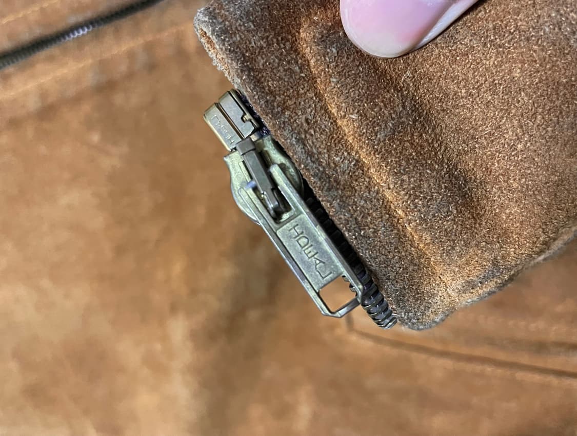 쇼트 80s 폭격기자켓 스웨이드봄버 마원 상품이미지7