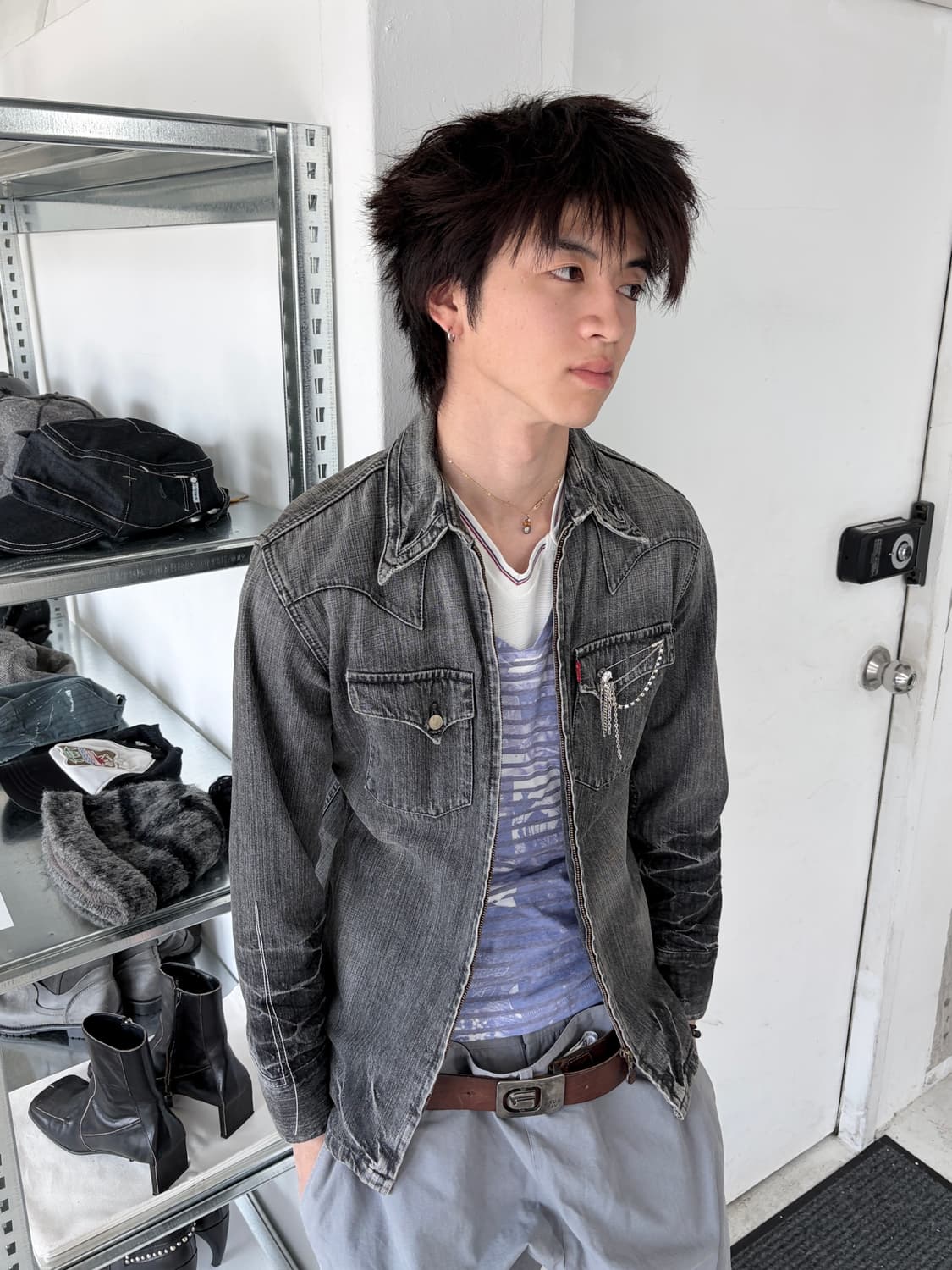 버팔로 밥스 레이어드 쥬얼리 브로치 상품이미지2