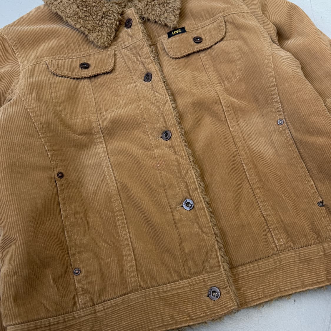 LEE 리 코듀로이 퍼 쉐르파 자켓 상품이미지4
