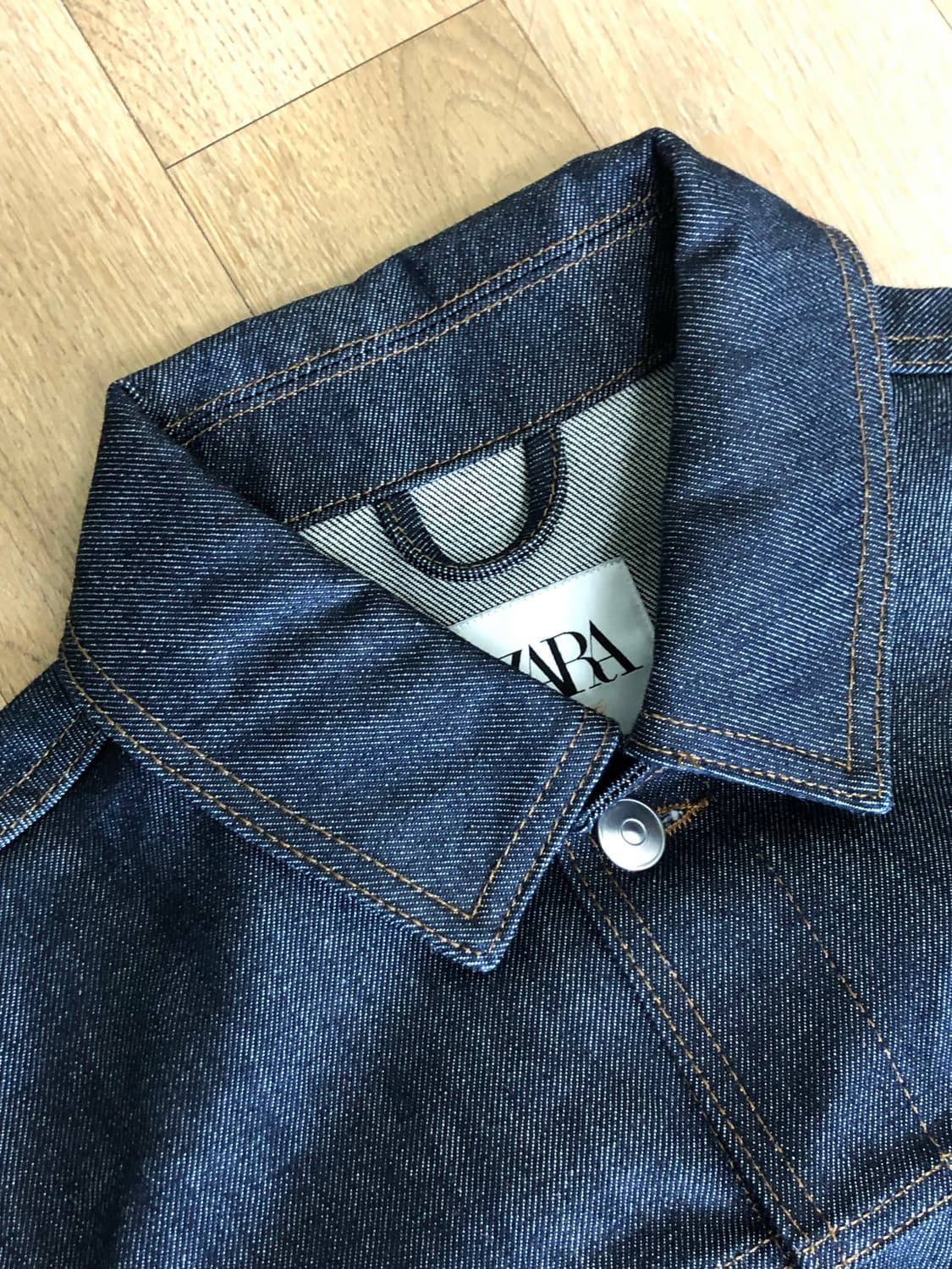 자라 생지데님 자켓 상품이미지2