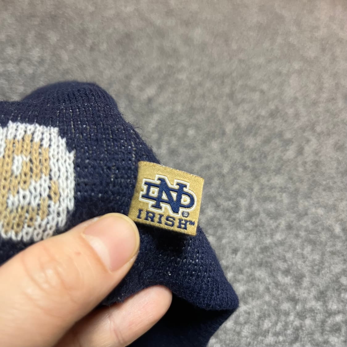 스타터 starter 빈티지 올드스쿨 노트르담 비니 네이비 상품이미지3