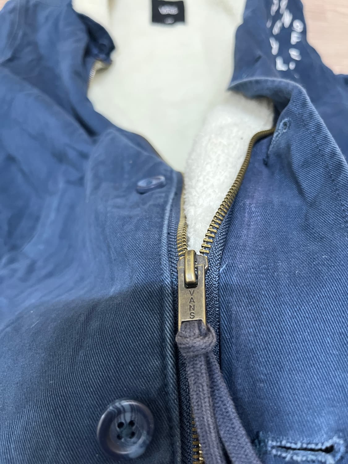 Vans 셰르파 코치 재킷 L 네이비 상품이미지4