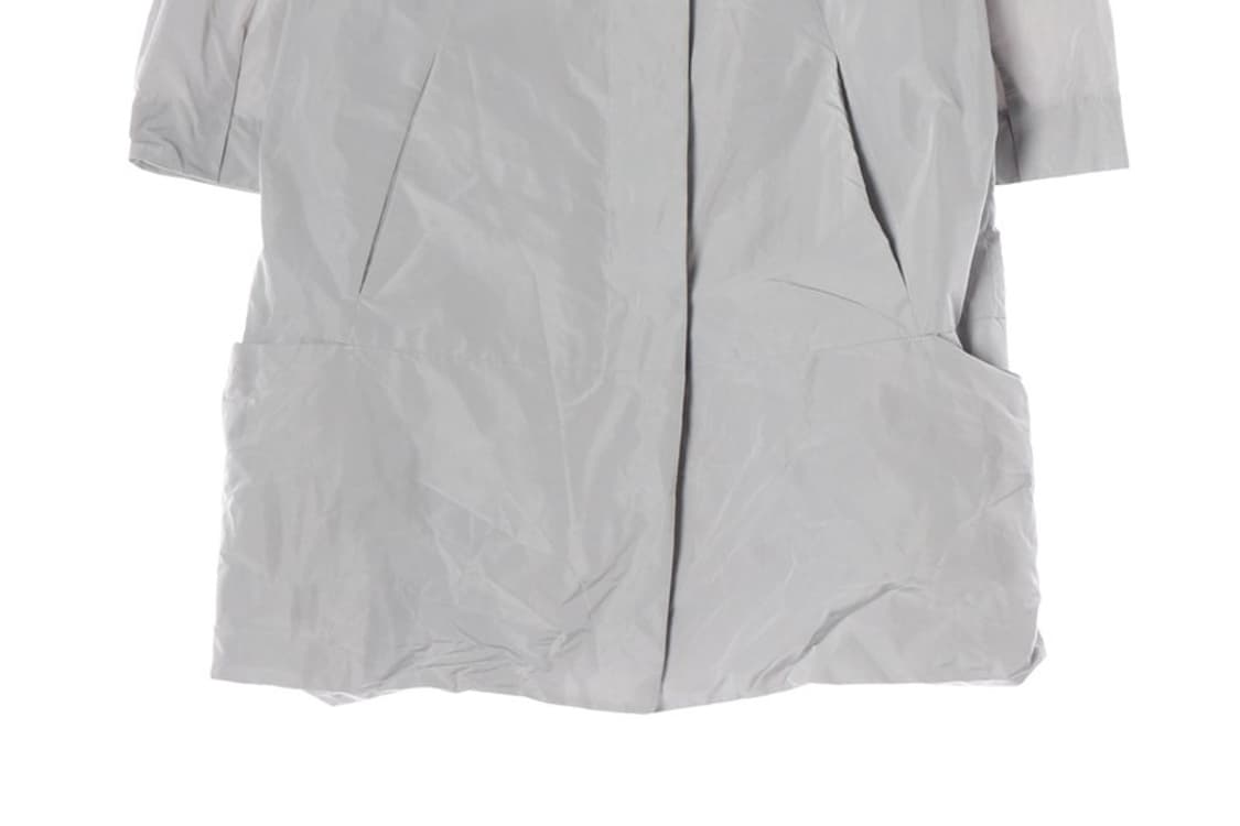 KUHO 셔링 디테일 바람막이 코트 상품이미지4