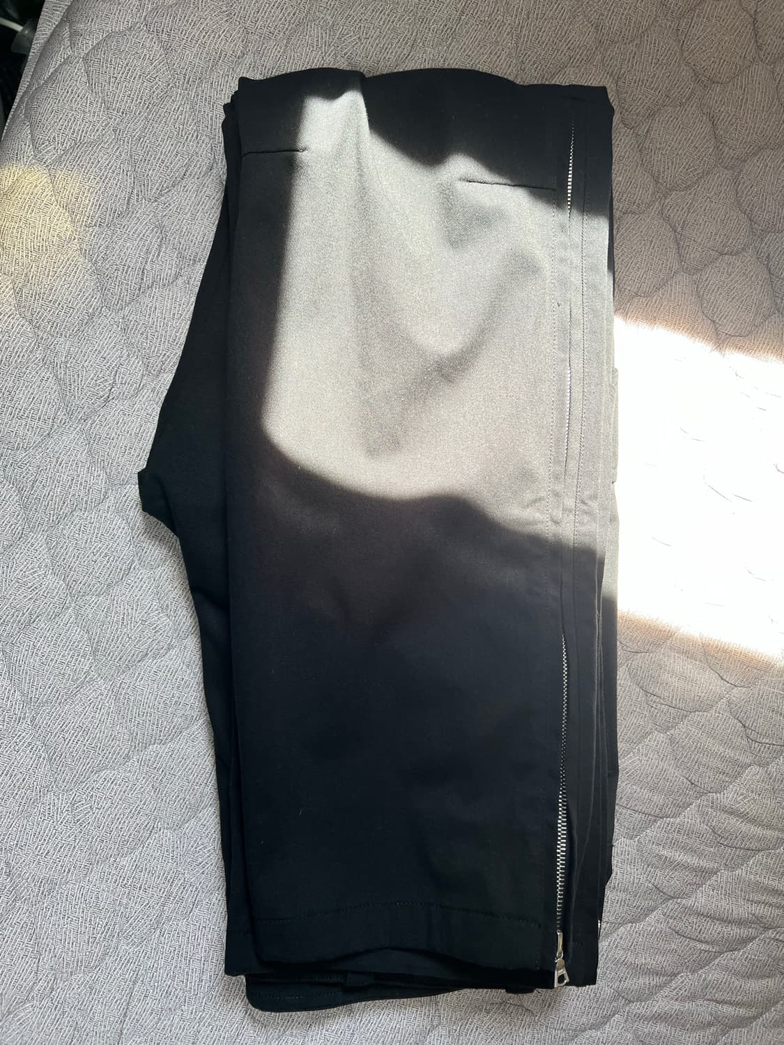 DOUBLE SIDE POCKET TROUSER - BLACK 3 상품이미지3