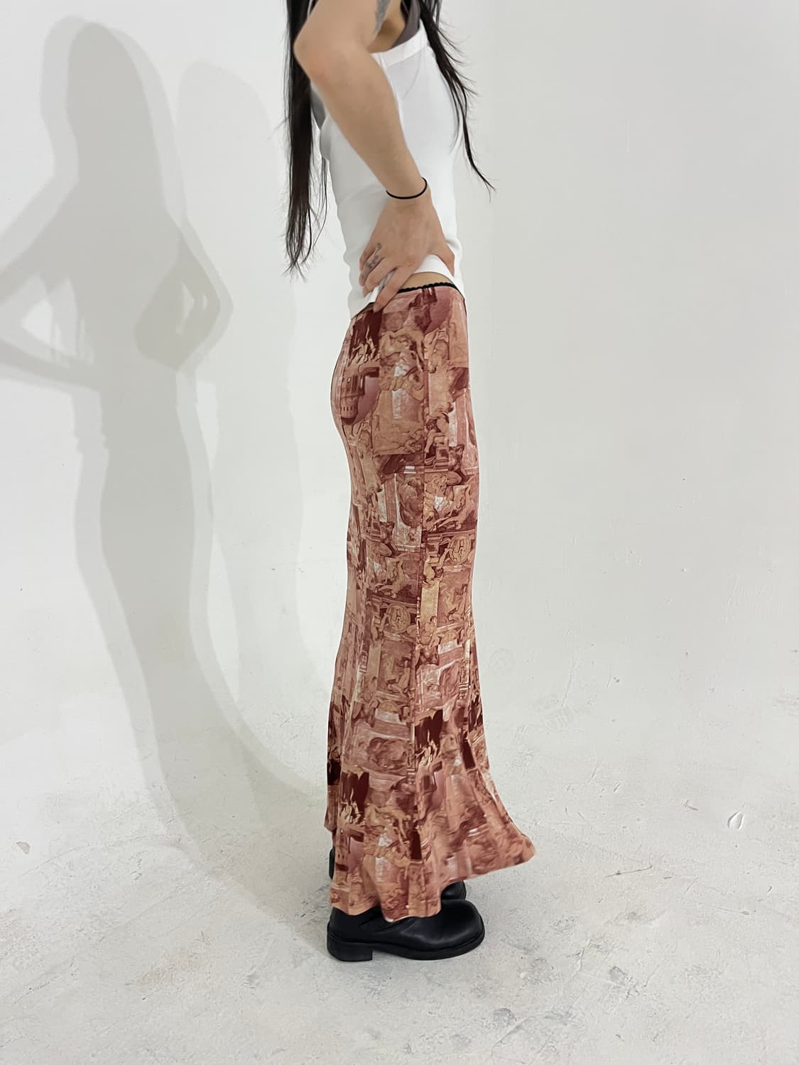 Ozz on printing mermaid skirt 상품이미지4