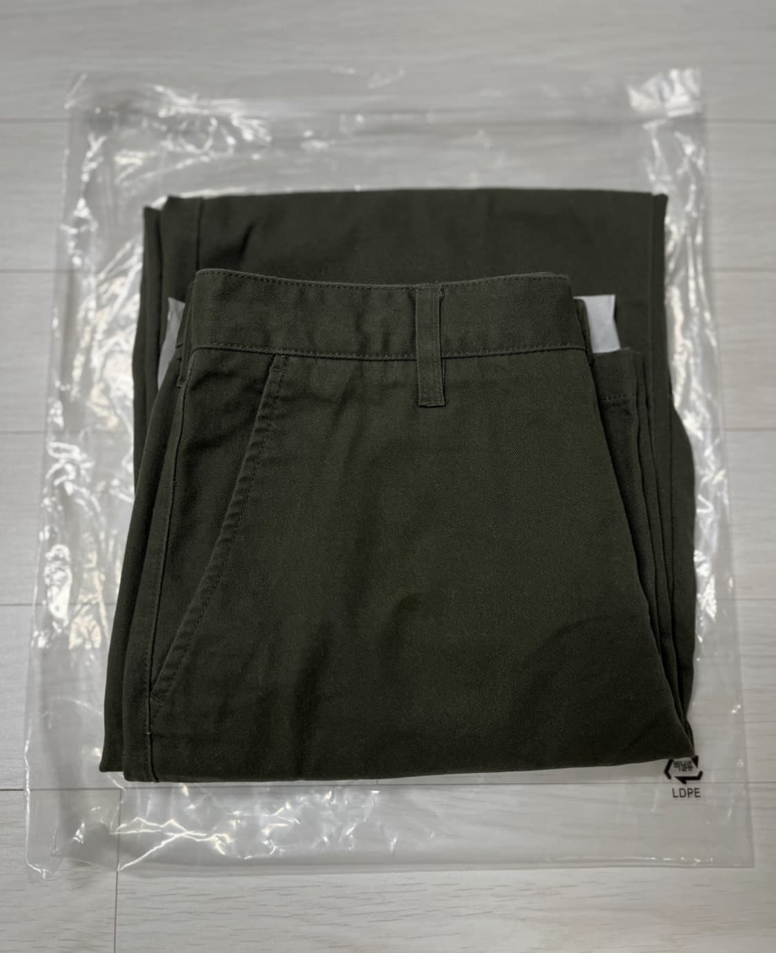 무신사 와이드 치노팬츠 29 [카키] 상품이미지6