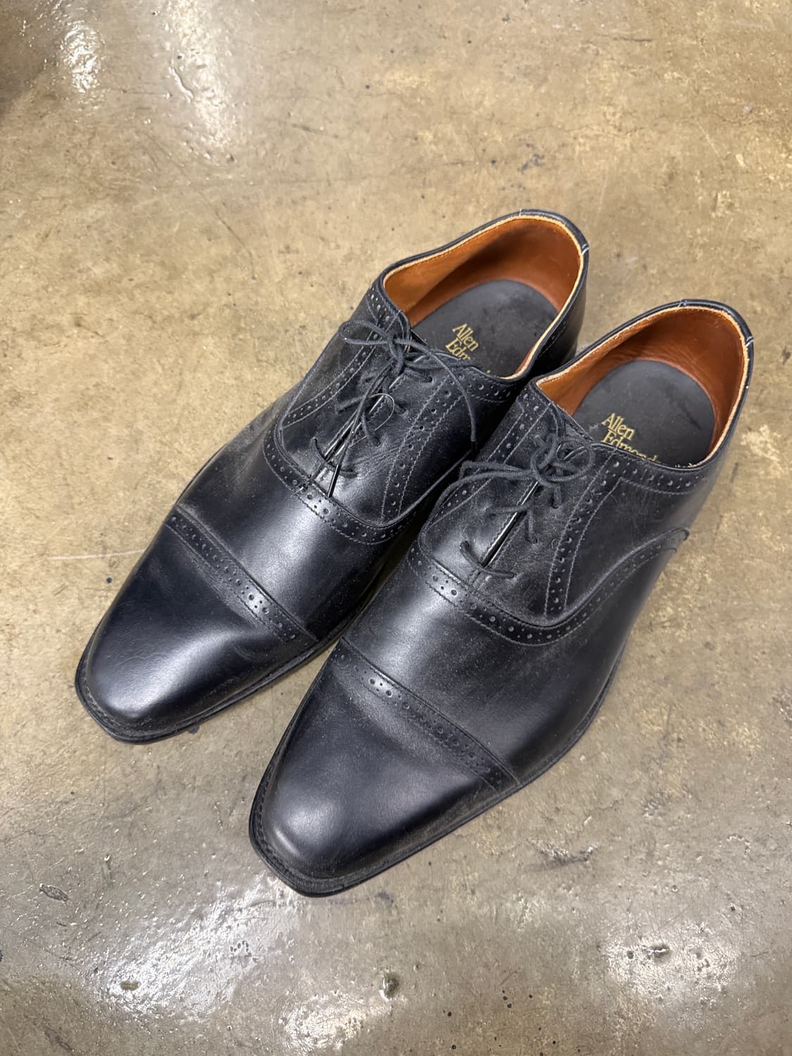 Allen Edmonds 남성 구두 블랙 290 상품이미지3