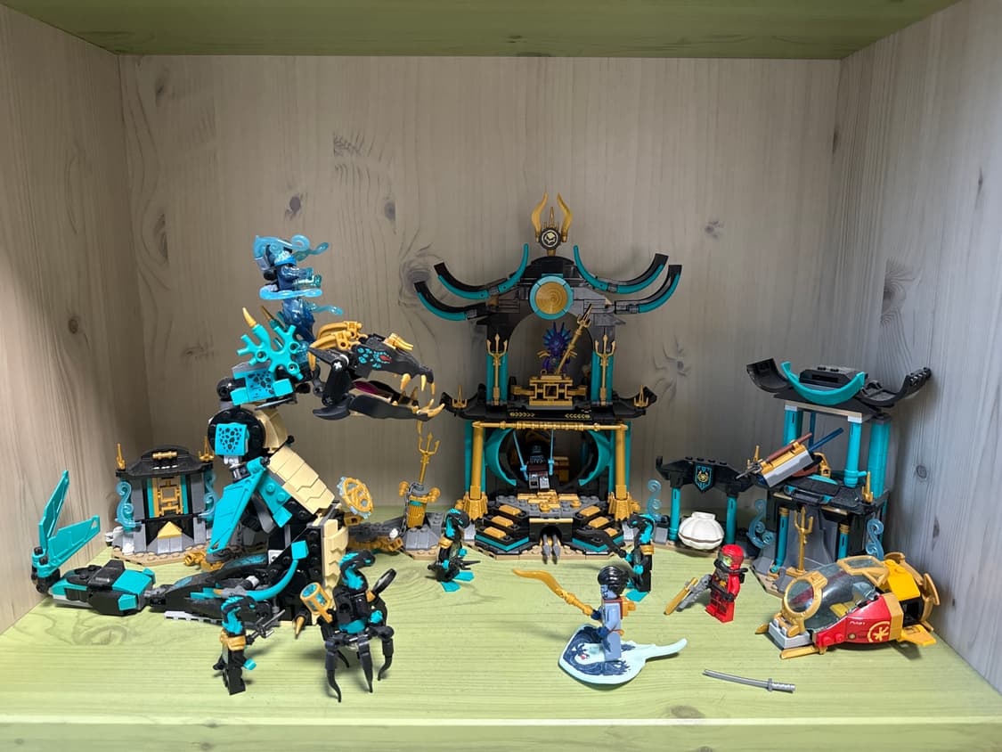 레고 닌자고 니야 물의 드래곤+바다신전 세트 상품이미지2