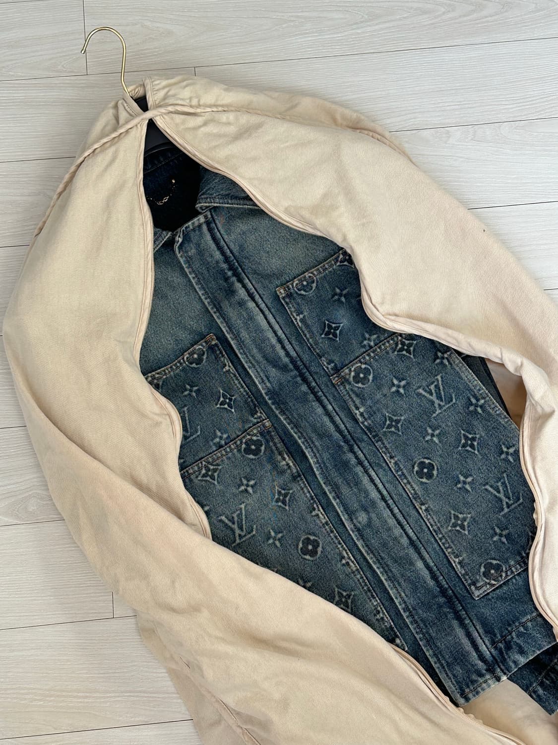 루이비통 워크웨어 데님 자켓 54(105-110) 국내판 상품이미지4