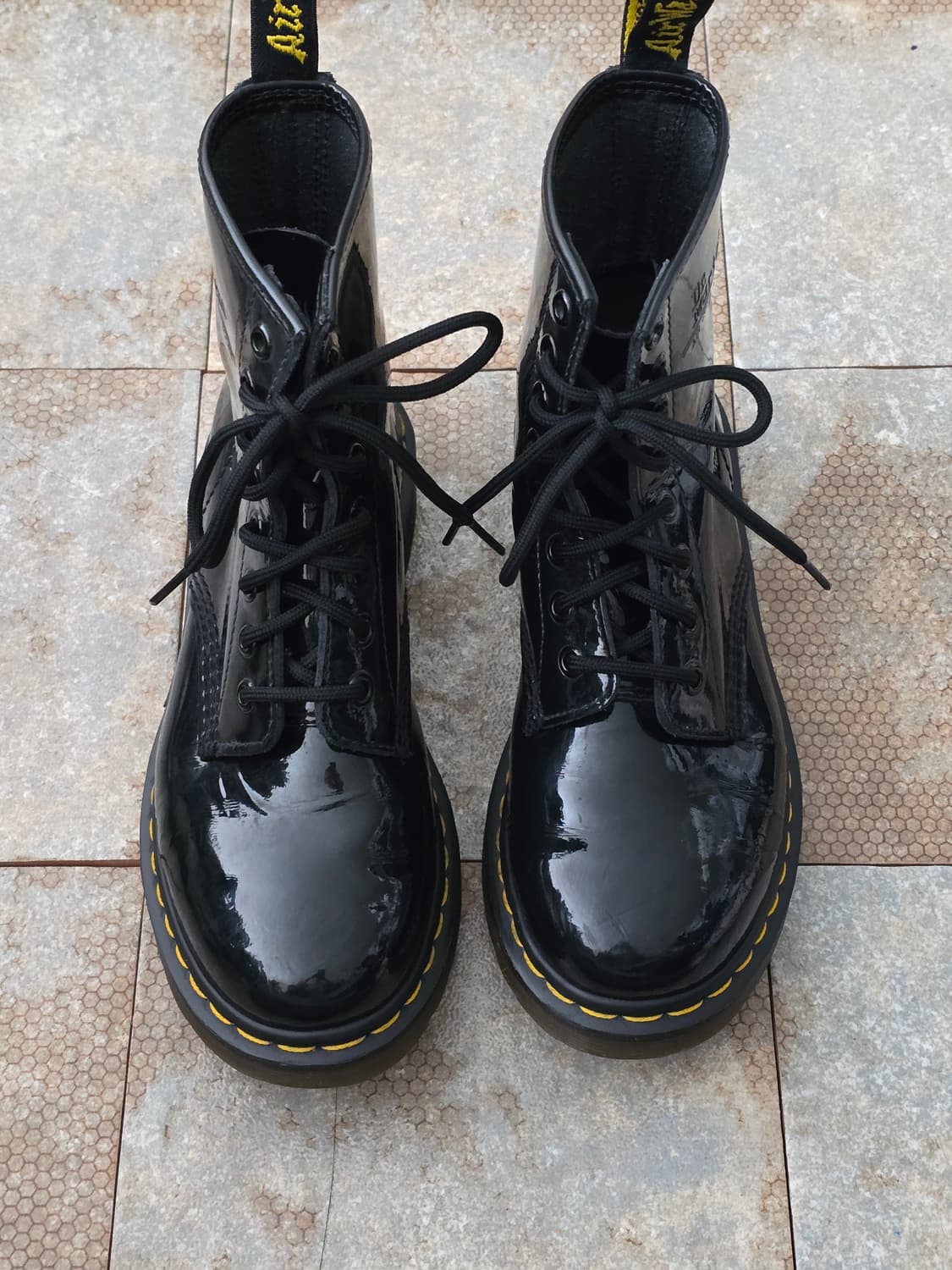 (230)닥터마틴 1460 페이턴트 부츠 상품이미지2