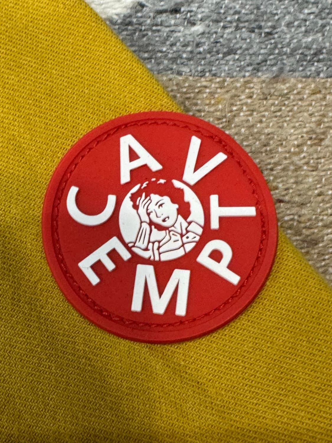 [M][100] 카브엠트 코튼 트윌 오픈 셔츠 머스타드 상품이미지7