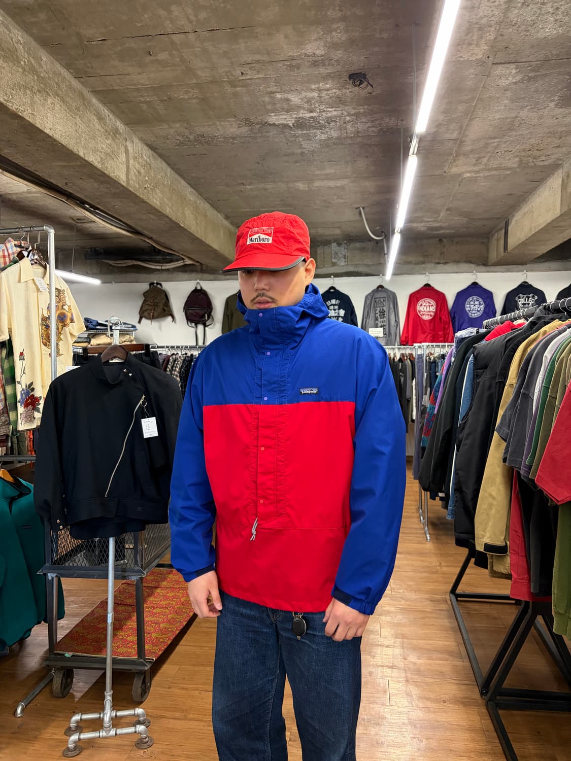 90s 말보로 어드벤처 팀 나일론 롱빌캡 상품이미지7