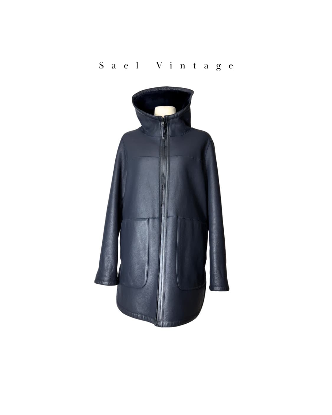 닥스 17FW 리버시블 천연 양가죽 무스탕 자켓 상품이미지1