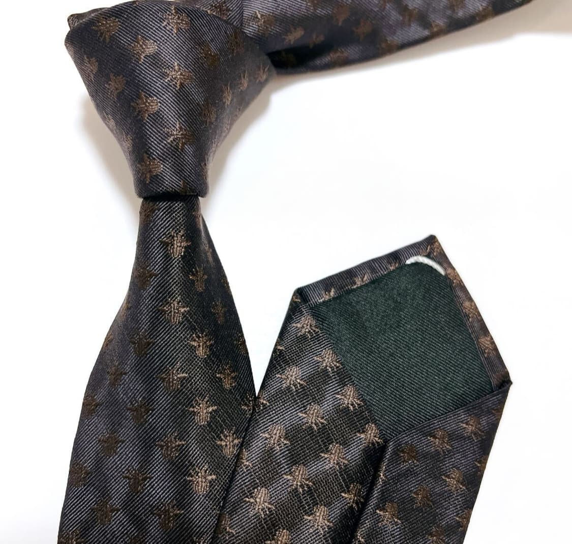 디올옴므 꿀벌 bee 실크 넥타이 상품이미지1