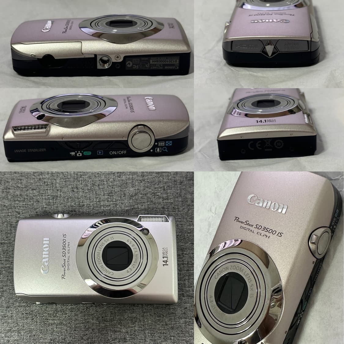 키키픽인물디카📹 캐논 ixus 익서스210 = SD3500IS (민트) 상품이미지10