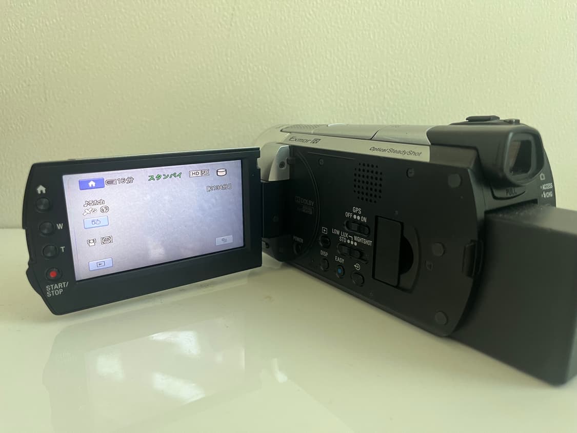 SONY HDR XR 500V 소니 빈티지 캠코더 핸디캠 상품이미지3