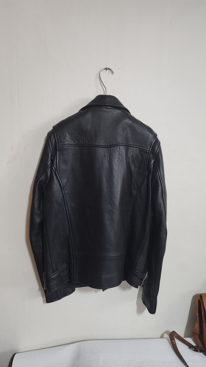 비바스튜디오 블랙 가죽 라이더 자켓 상품이미지2