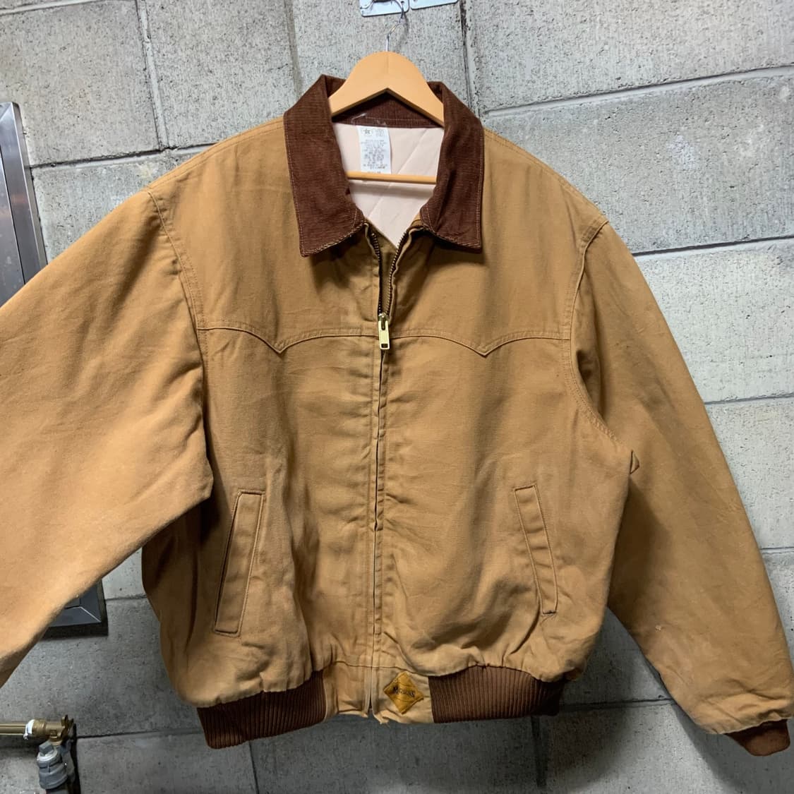 USA 묠스킨 헤비 캔버스 산타페 워크 자켓 XXL 상품이미지2