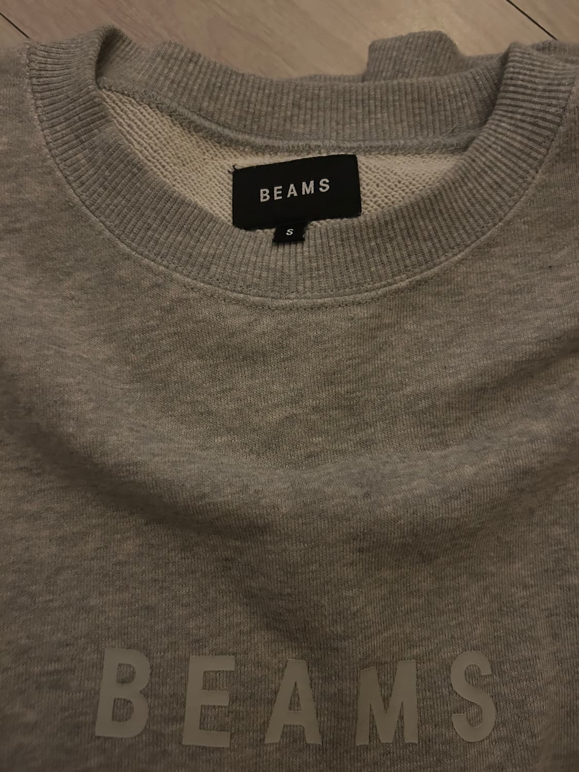 빔즈 24SS 로고 스웻셔츠 그레이 S 상품이미지5