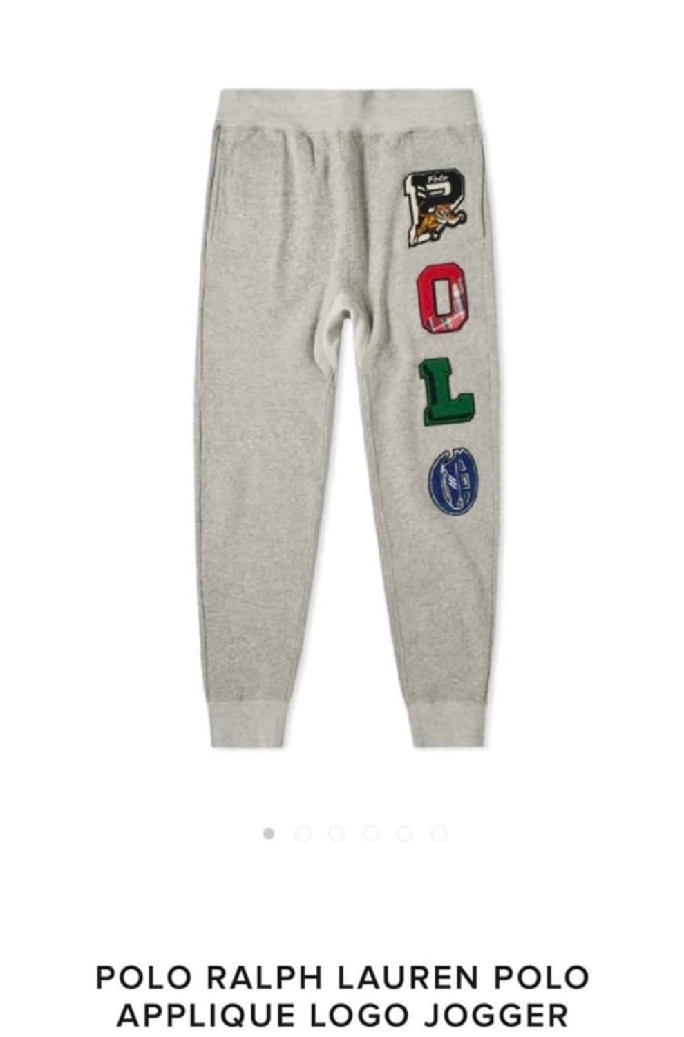 폴로 아플리케 패치로고 스웻팬츠 S 상품이미지1