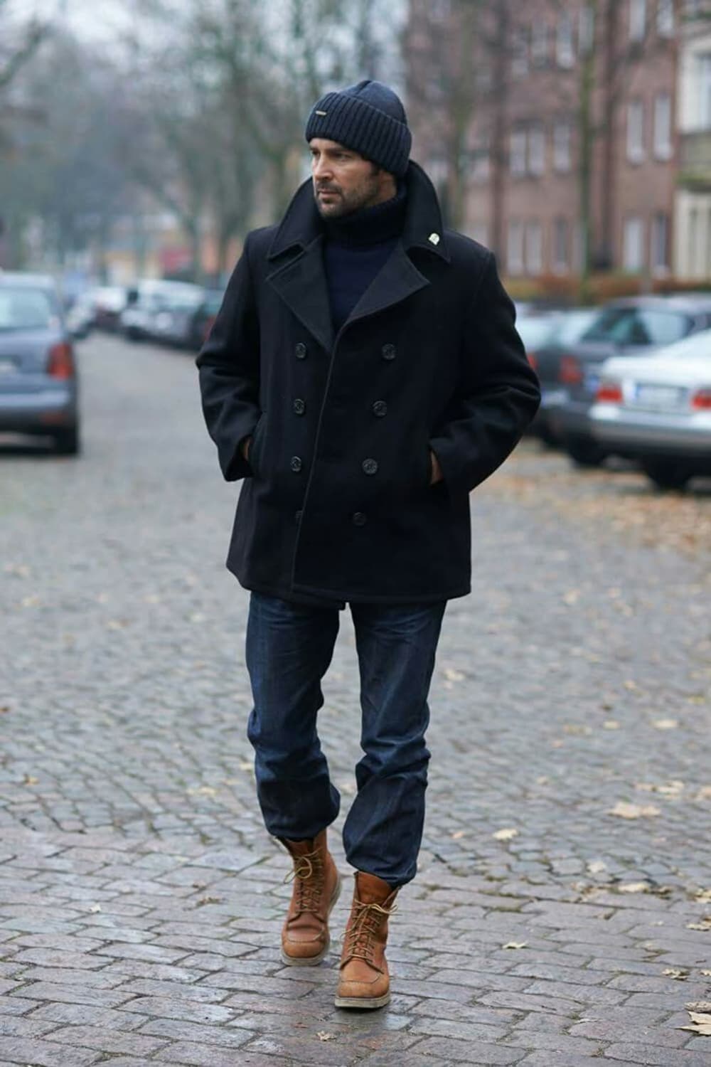 뉴욕 피코트 네이비 L 사이즈 상품이미지4