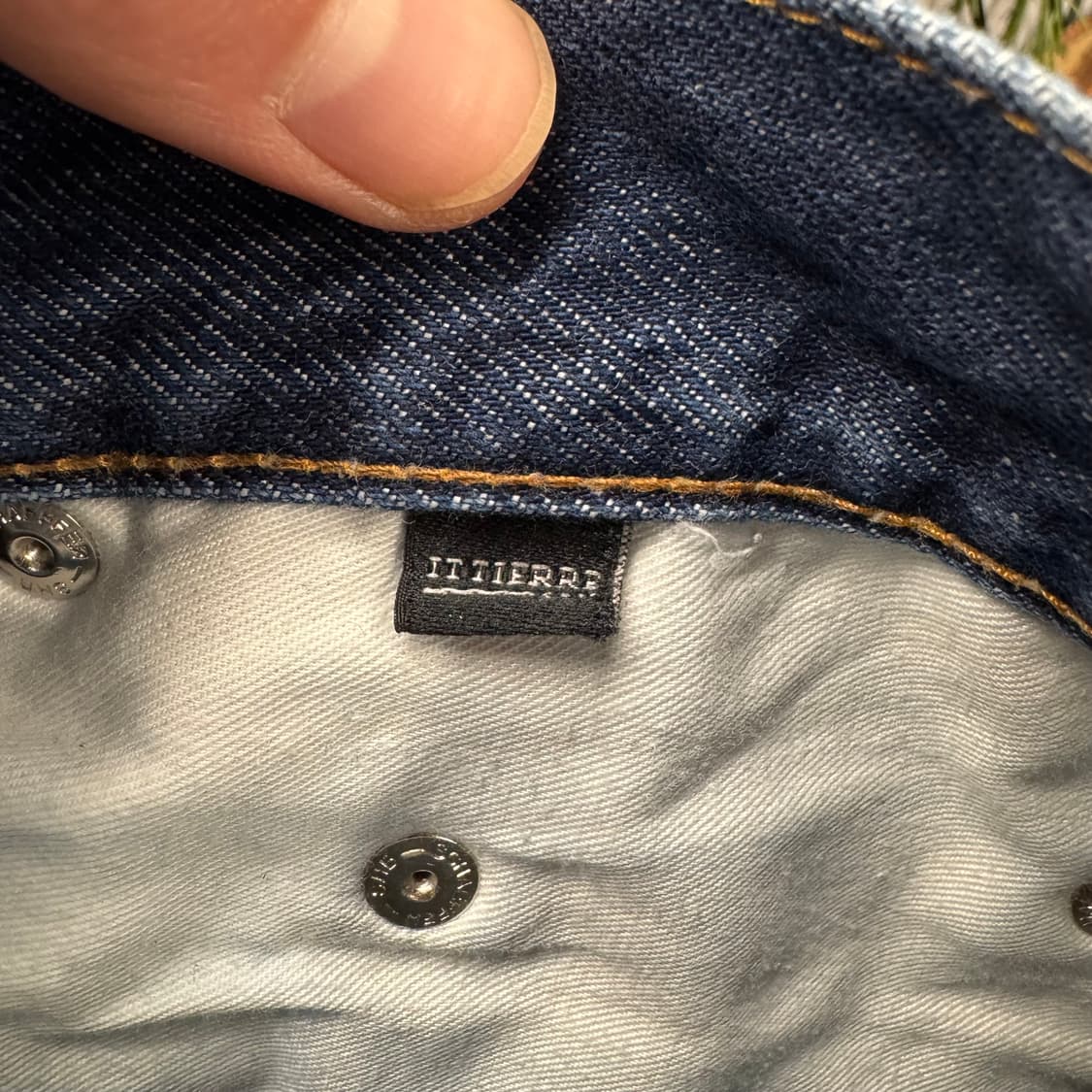 00s 돌체앤가바나 데님 팬츠 전면 포켓 로고 포인트 중청 상품이미지8