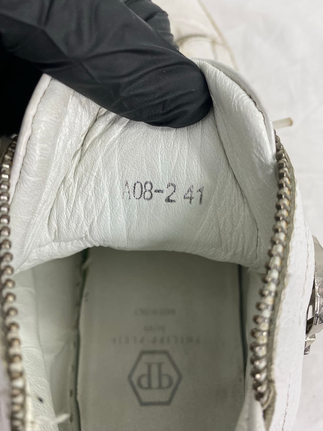 필립플레인 스컬 하이탑 스니커즈 260 <61> 상품이미지7