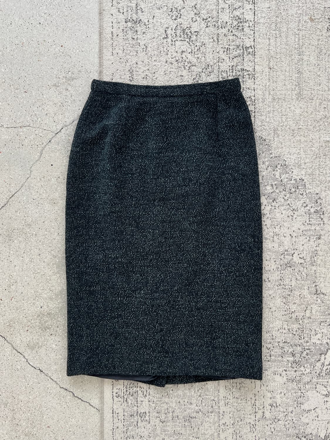 막스마라 울 코튼 트위드 재킷 스커트 셋업 상품이미지8