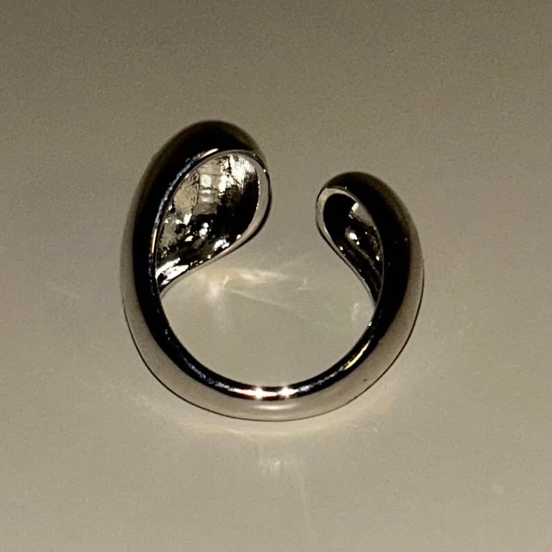 silver bold ring 상품이미지3