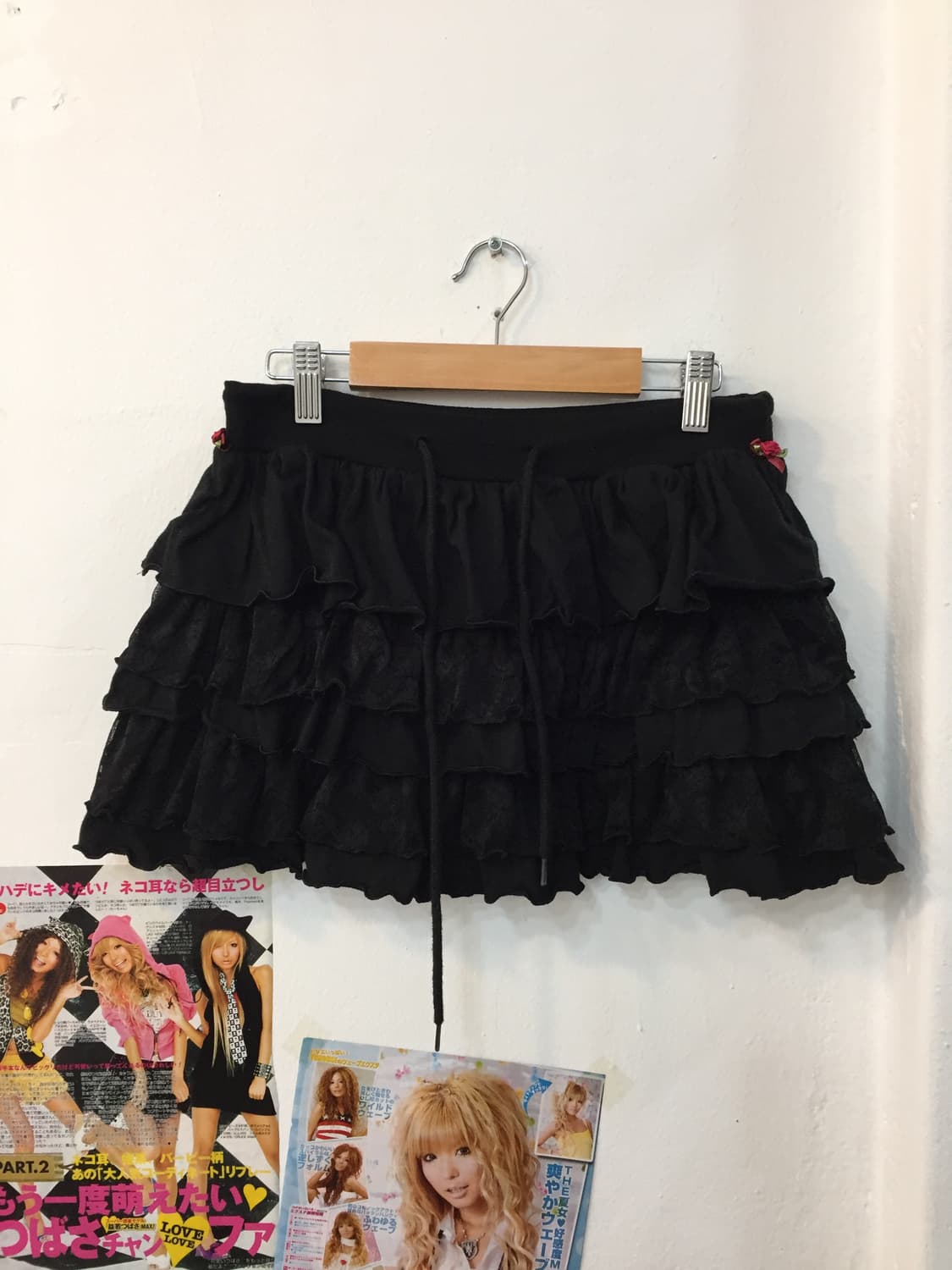 장미 러플 캉캉 스커트 상품이미지1