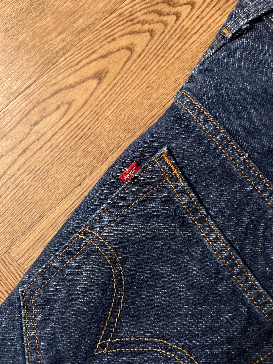 [34]00's 리바이스 USA 505 맥시코제 진청 데님 팬츠 상품이미지7