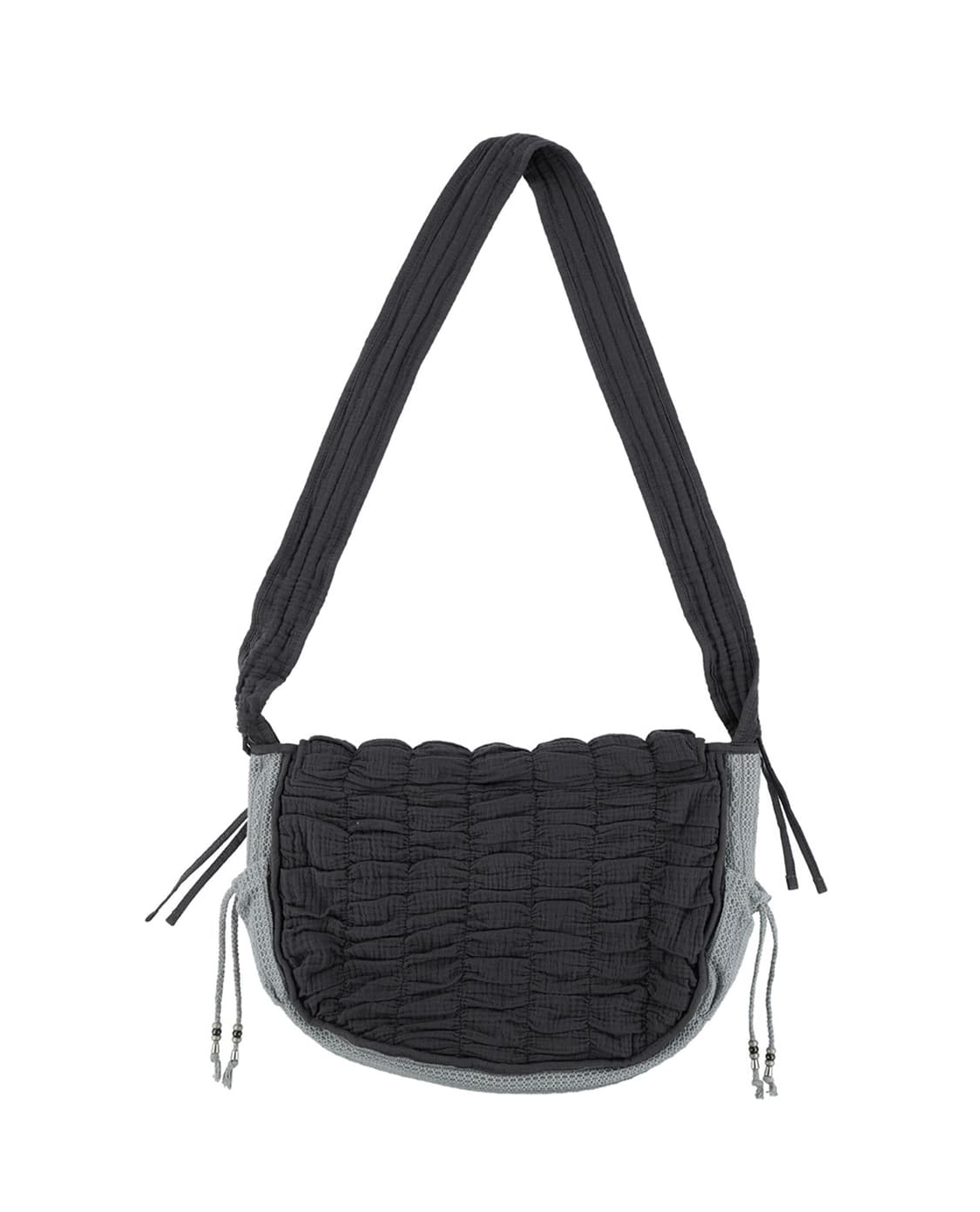 코이세이오 qulited cross bag charcoal 상품이미지2
