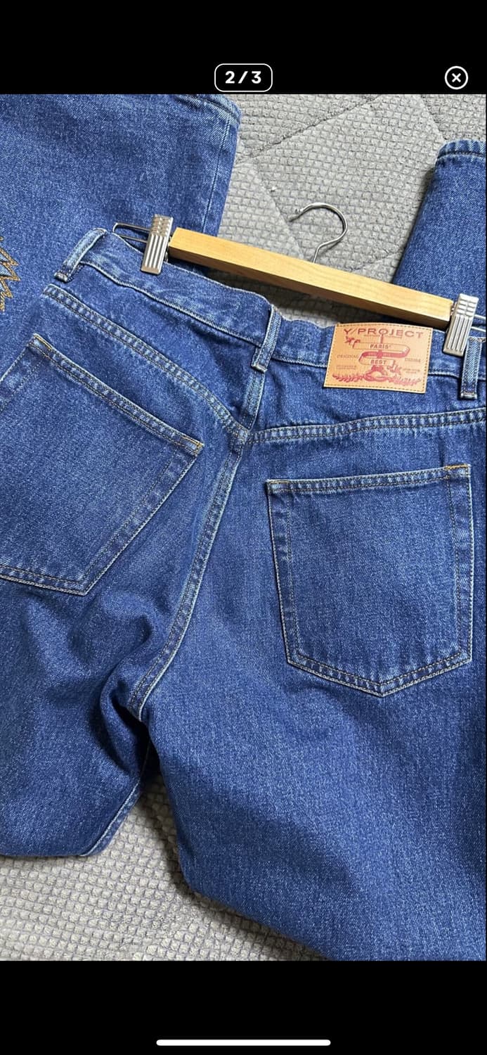 Y/project 카우보이 커프스 진 29 size 상품이미지2