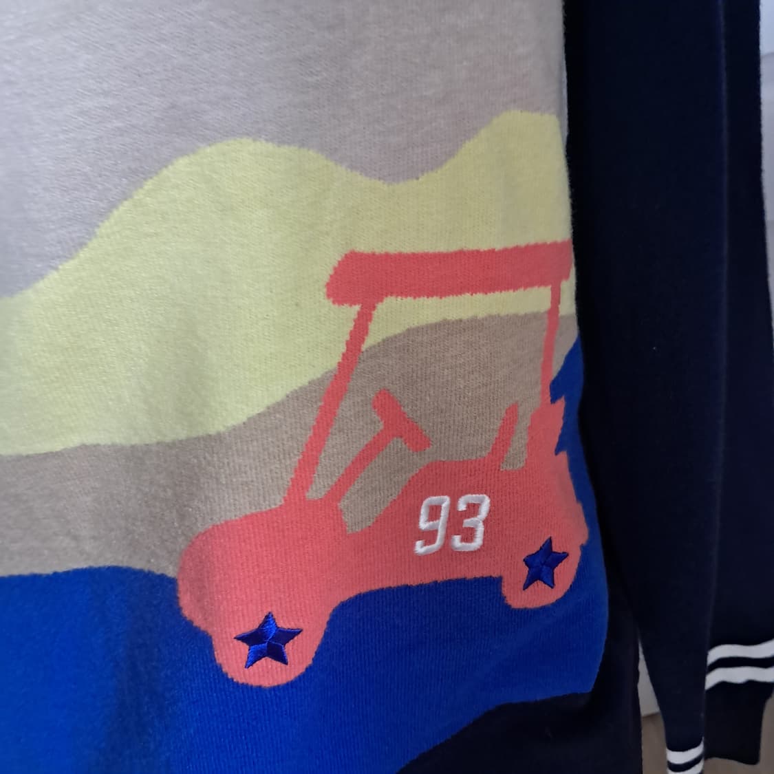 팬텀골프 네이비 여성니트 100(약55~66) 상품이미지9