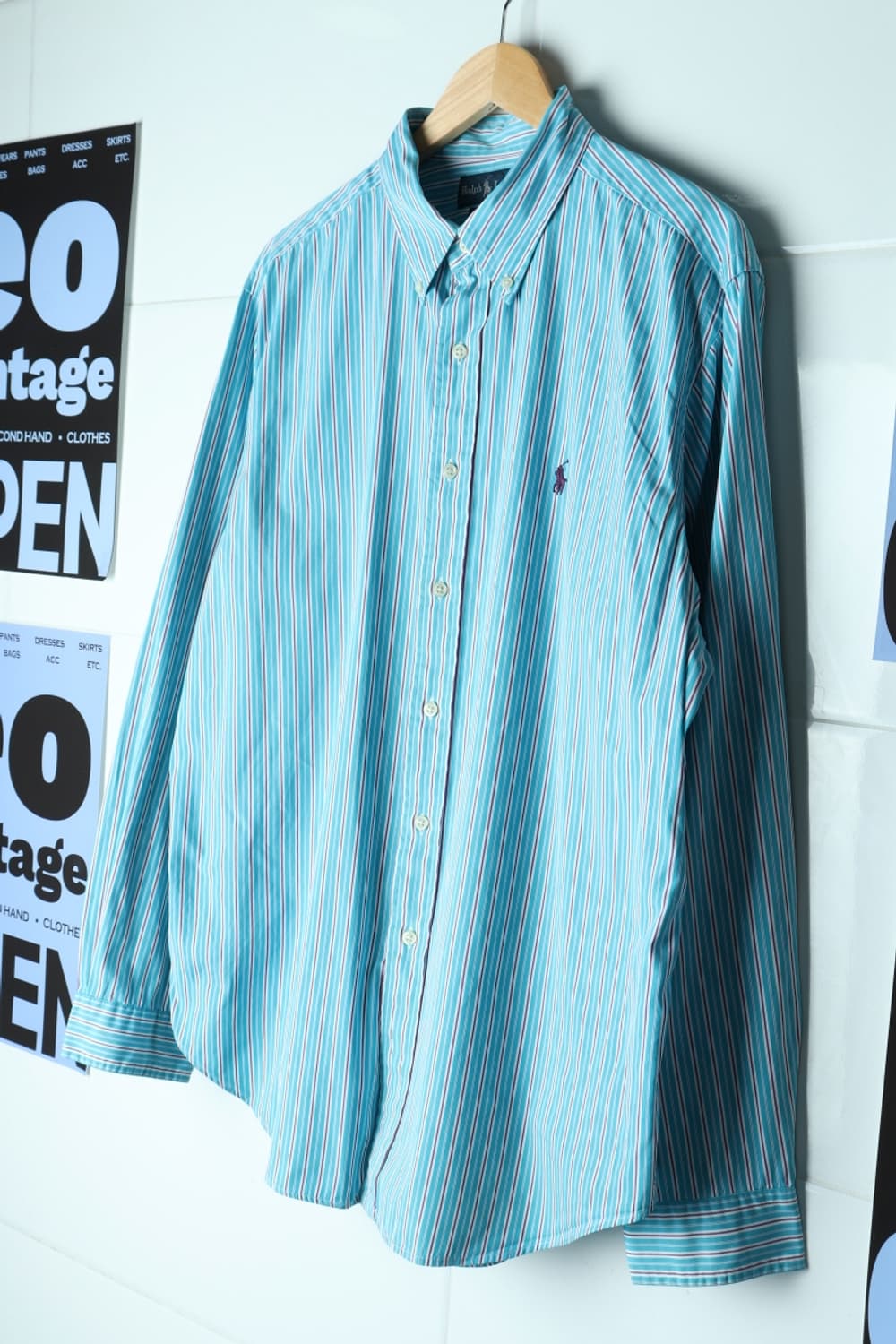 (XL-2XL) 폴로 랄프로렌 셔츠 남방 USA 에메랄드-H3H33649 상품이미지1
