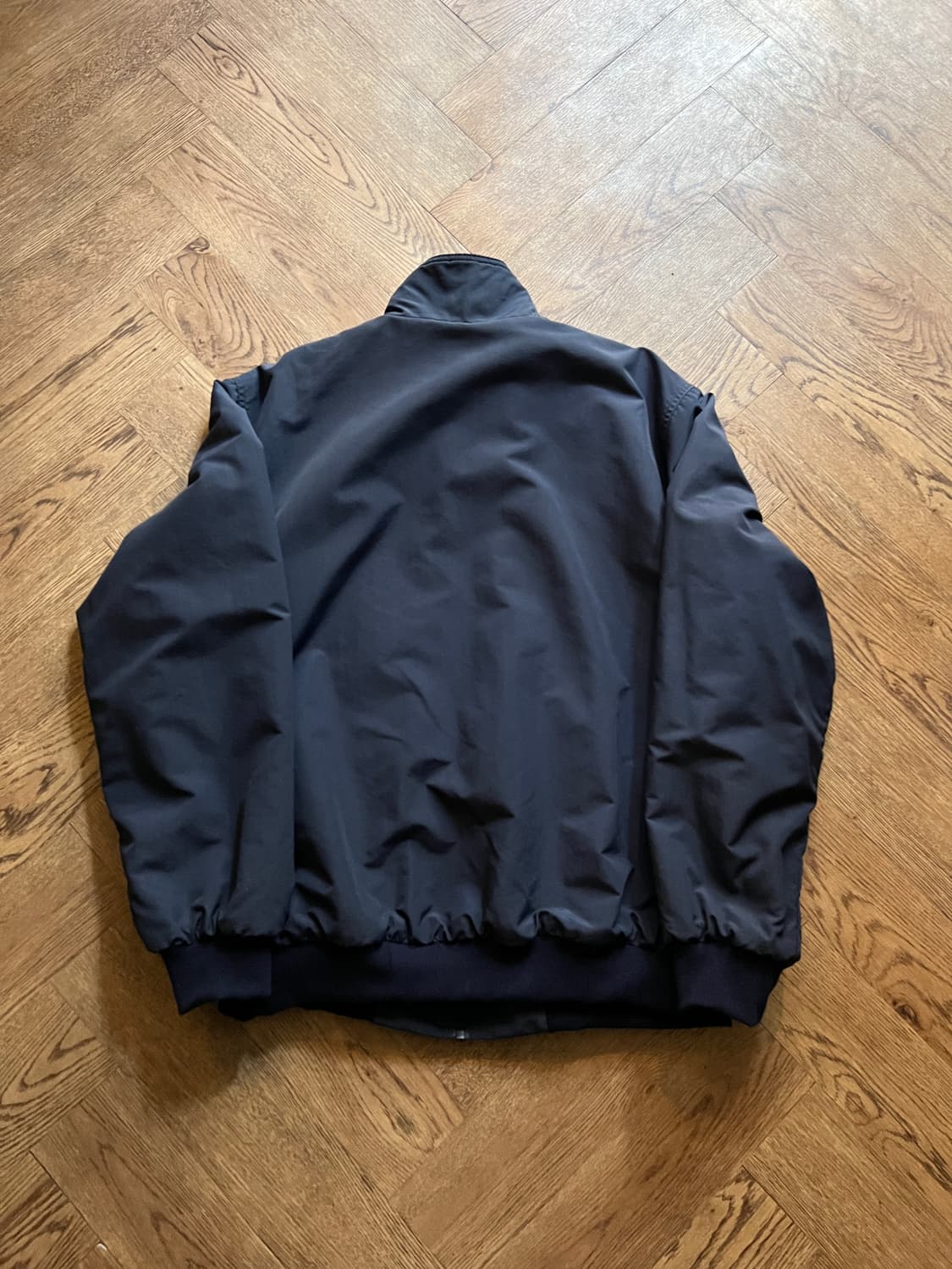 [L]90's 엘엘빈 USA 플리스 라이닝 네이비 웜업 자켓 상품이미지7