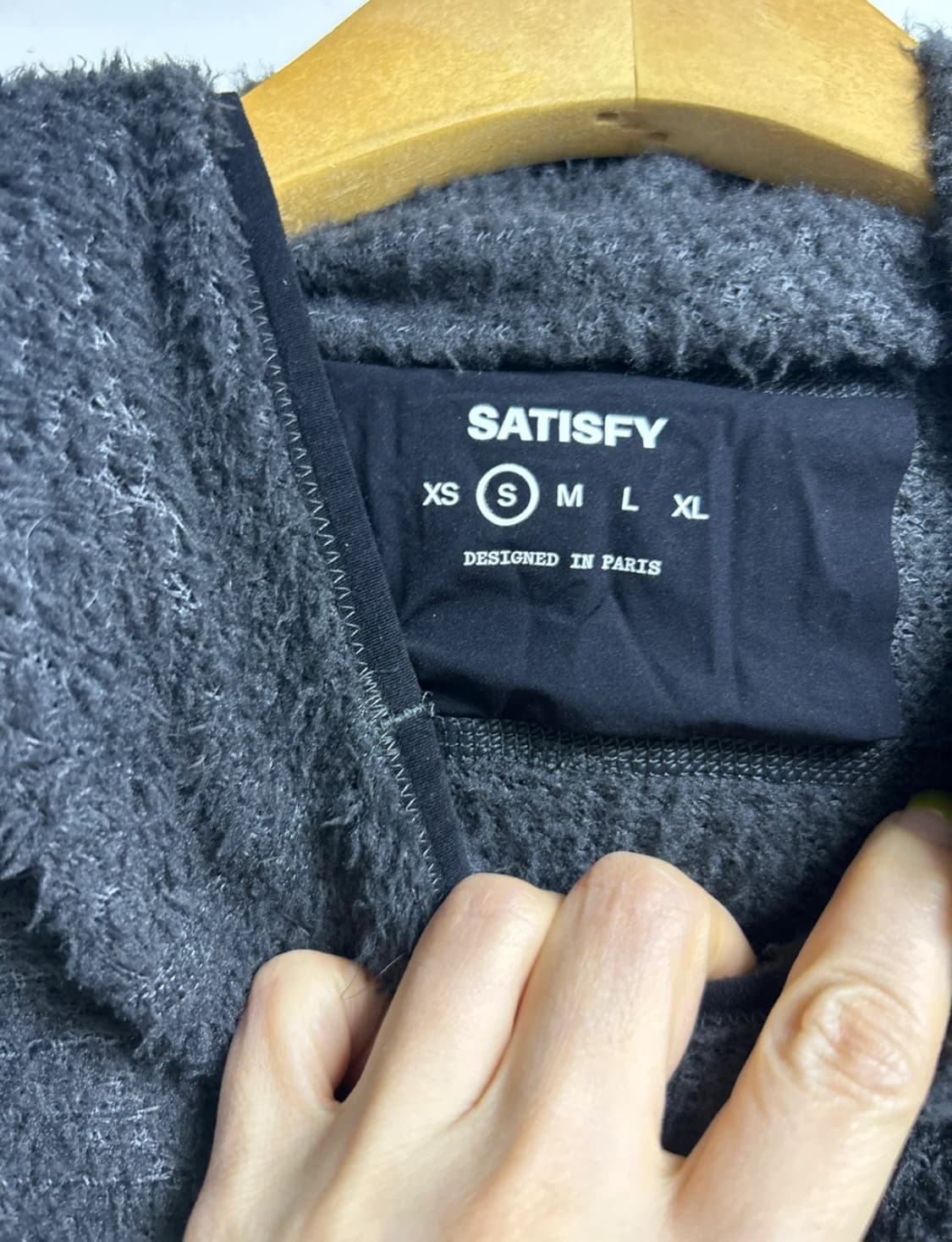 새티스파이 퍼즈 플리스 후드 s 상품이미지3