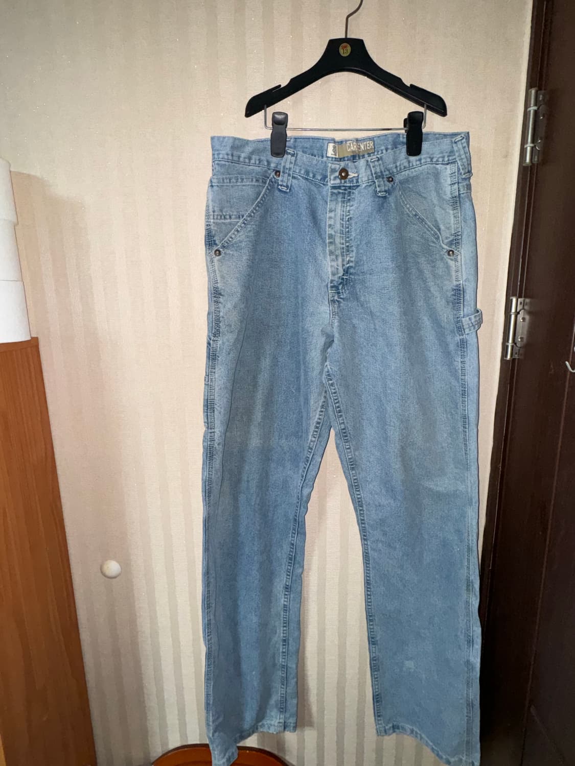 리 연청 일자 데님팬츠 상품이미지1