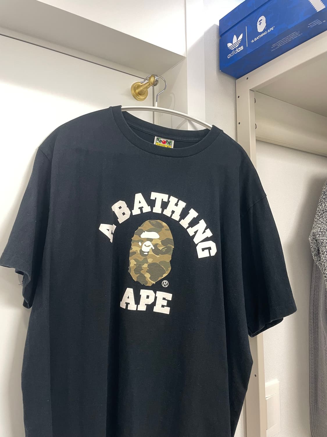 베이프 카모 반팔 XL 상품이미지1