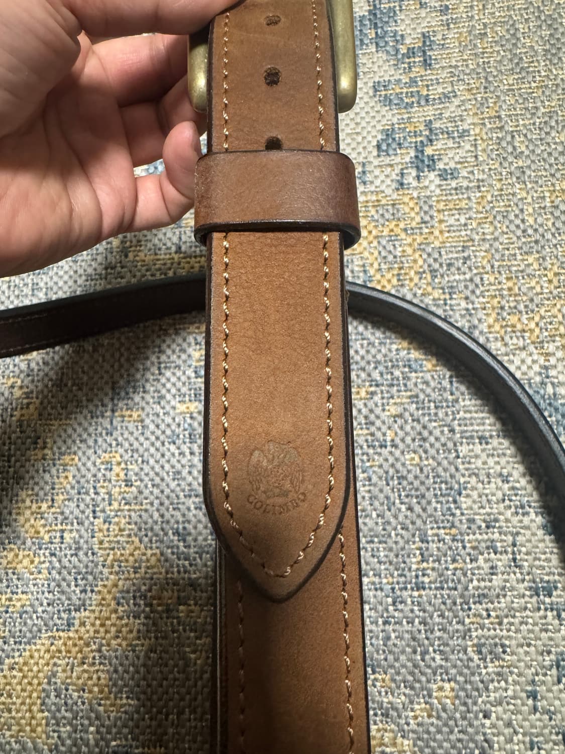 콜림보 그리즐리 벨트 ZY-0702 블랙 상품이미지5