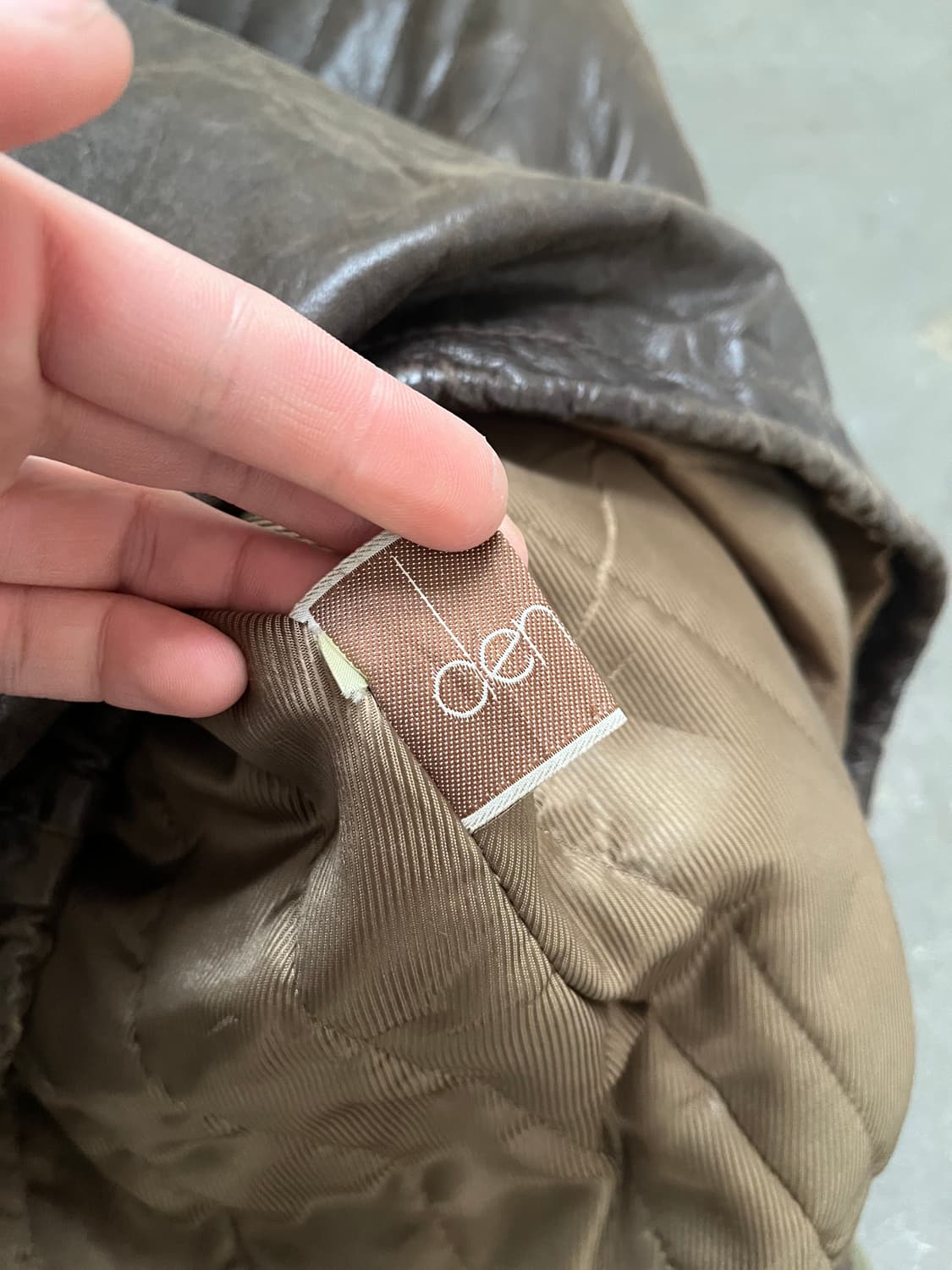 90s Italy Made 하이넥 밀리터리 디테일 카코트 상품이미지9