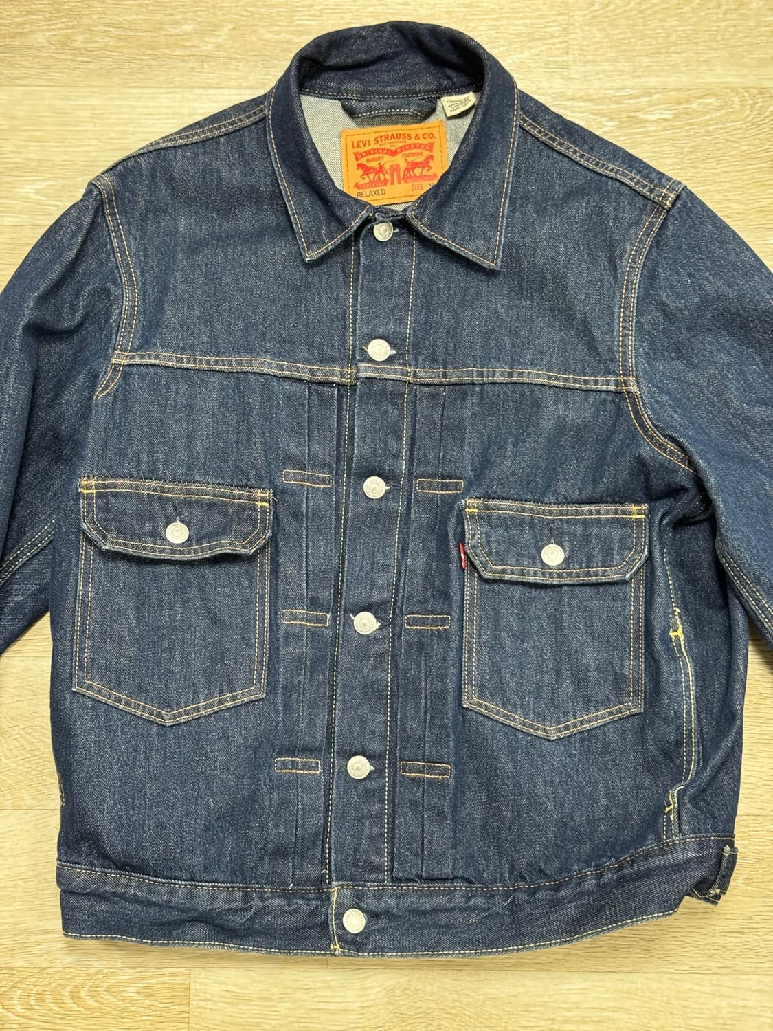 리바이스 2세대 데님자켓 m사이즈 상품이미지1