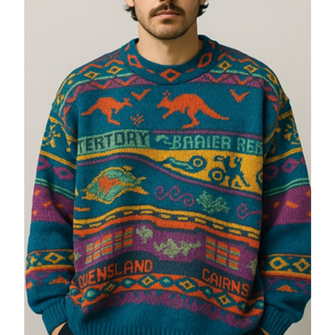 EMAROO australia by HYSPORT 빈티지울니트 상품이미지1