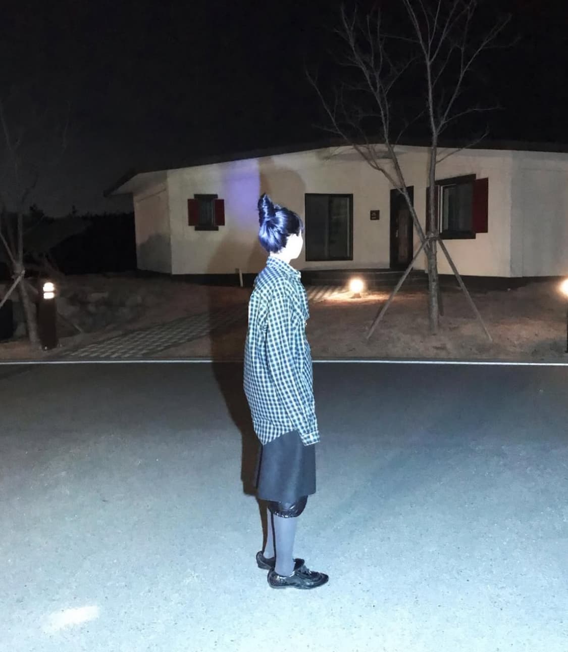 에옹쓰 라이닝 패딩 스커트 s 상품이미지3