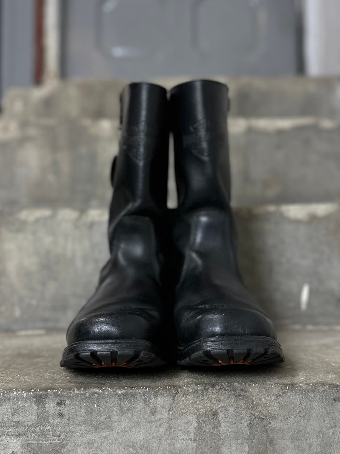 할리데이비슨 모터사이클 부츠 엔지니어 부츠 사이드짚 상품이미지6