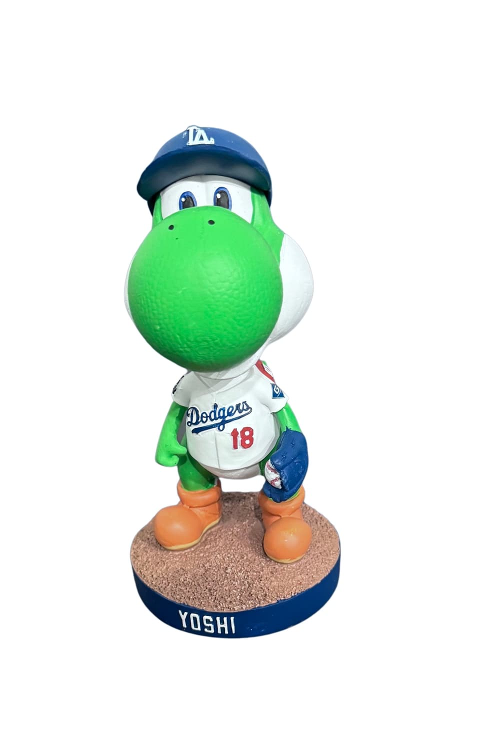 뉴 닌텐도 요시 x 야마모토 요시노부 LA 다저스 컬렉터블 버블헤드 상품이미지1