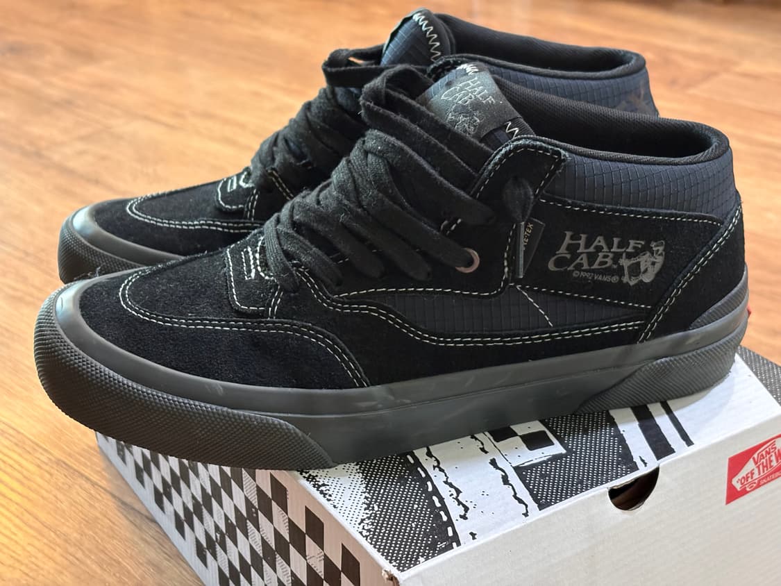 [260~270, 3회착용] 반스 스케이트 하프 캡 '92 고어텍스 블랙 상품이미지1